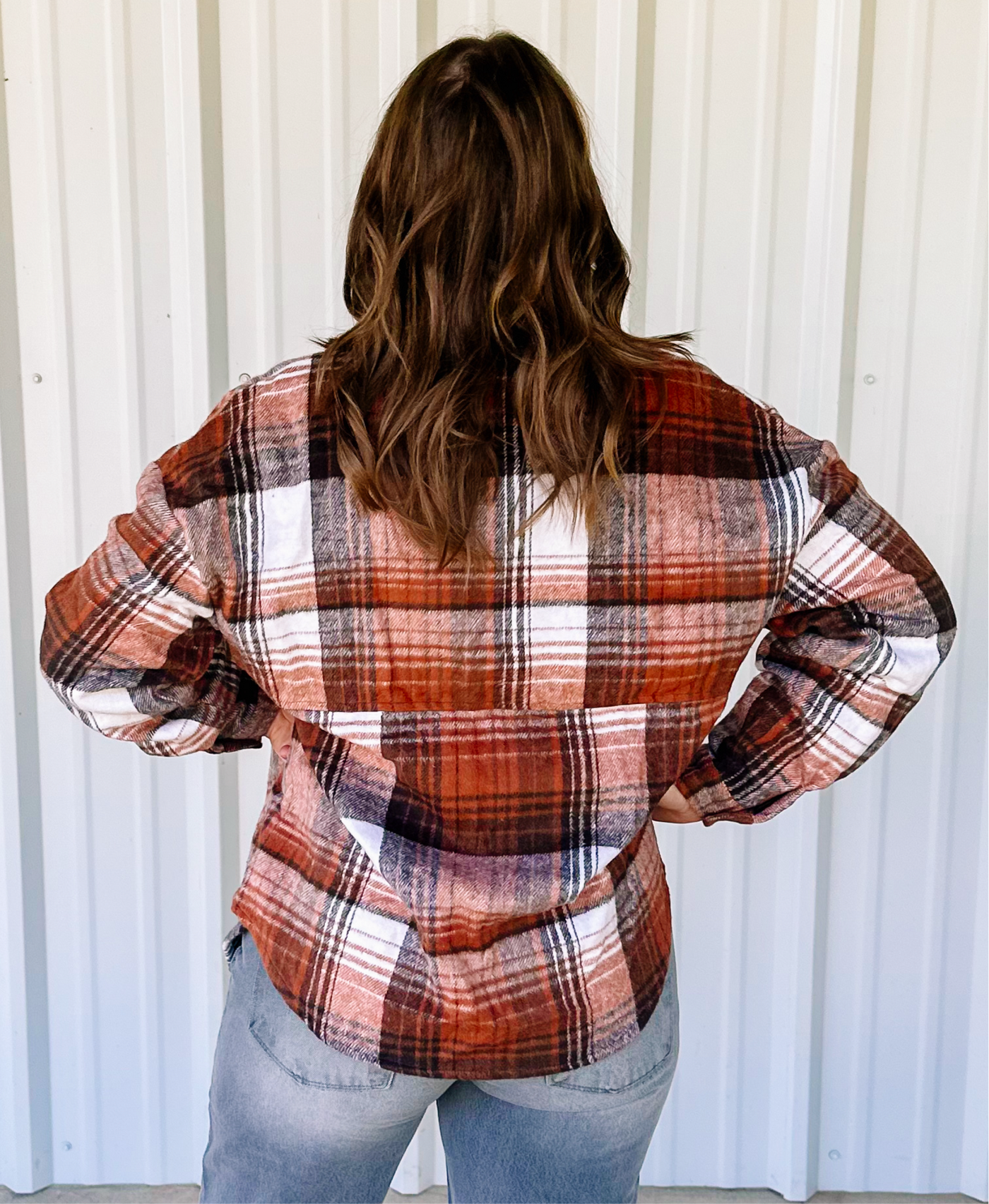 PLAID SHACKET