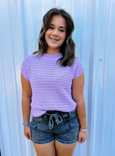 LAVENDER TOP