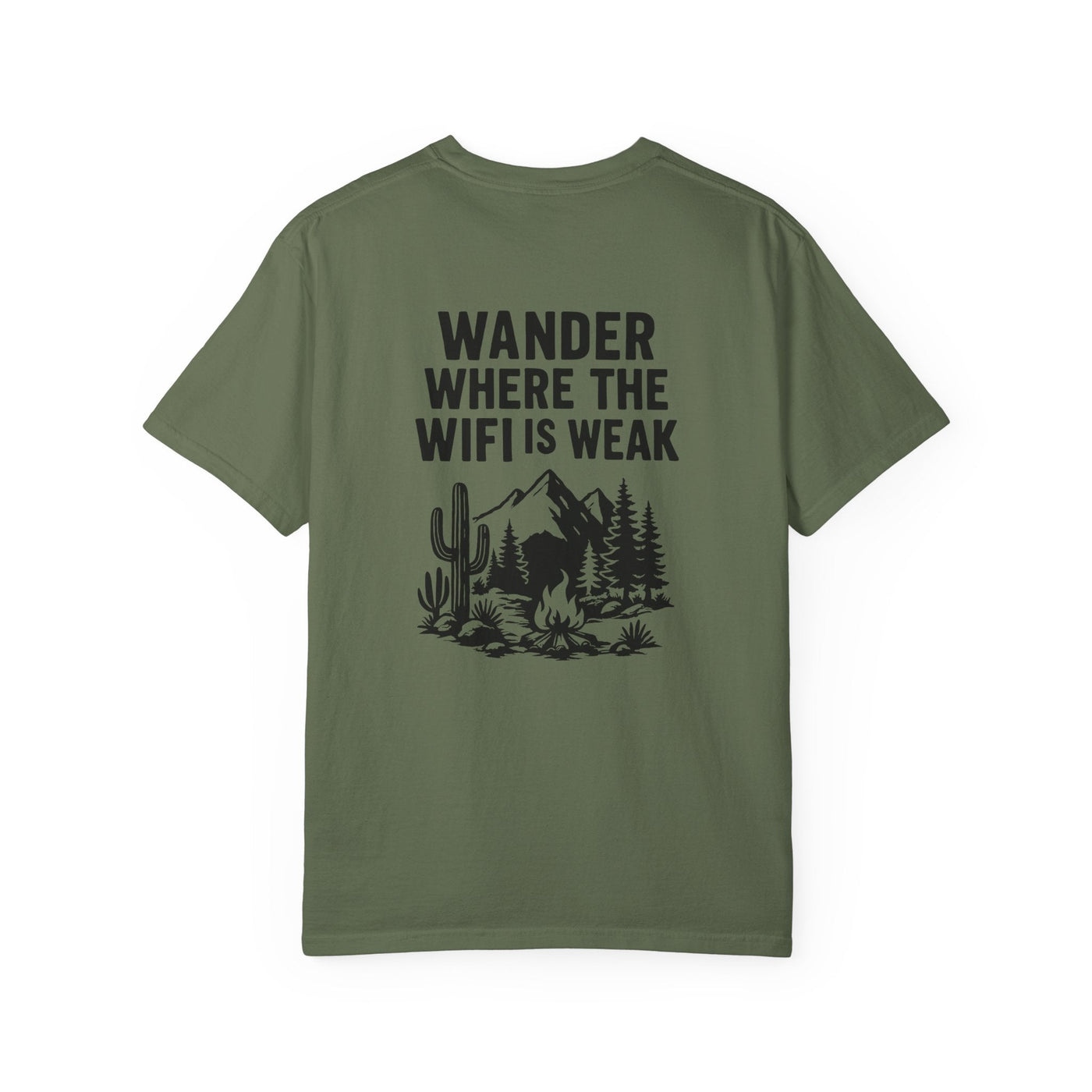WANDER WHERE THE WIFI IS WEAK