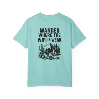 WANDER WHERE THE WIFI IS WEAK