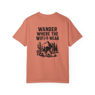 WANDER WHERE THE WIFI IS WEAK