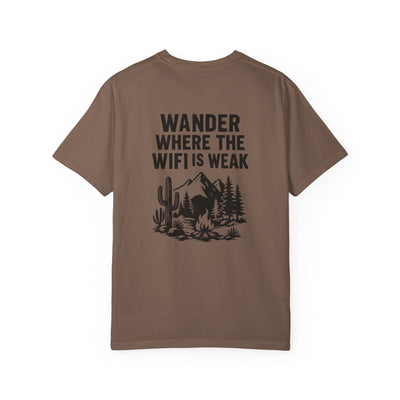 WANDER WHERE THE WIFI IS WEAK