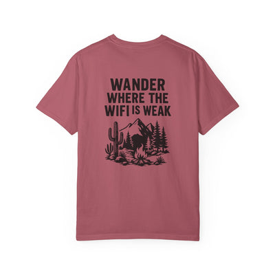 WANDER WHERE THE WIFI IS WEAK