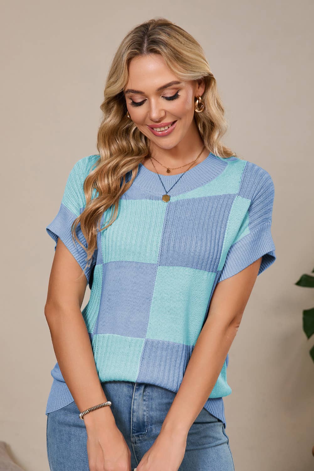 THE BRYCE TOP - BLUE