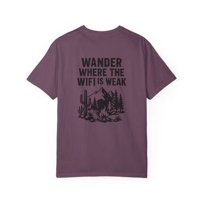 WANDER WHERE THE WIFI IS WEAK