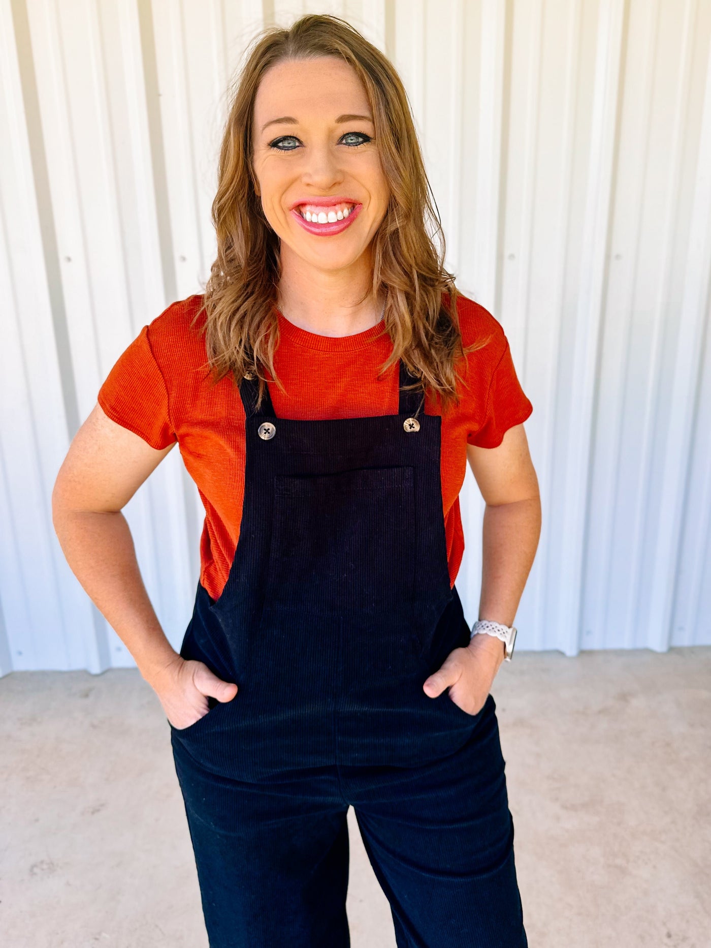 CORDUROY BIB OVERALLS