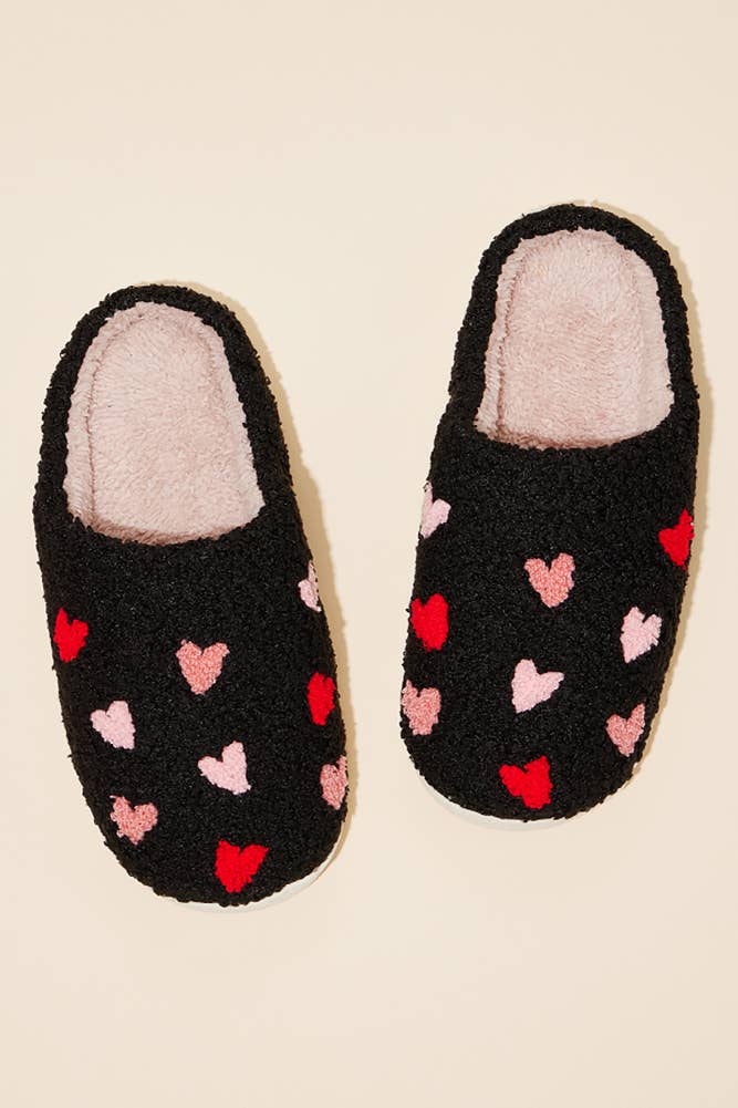 HEART SLIPPERS