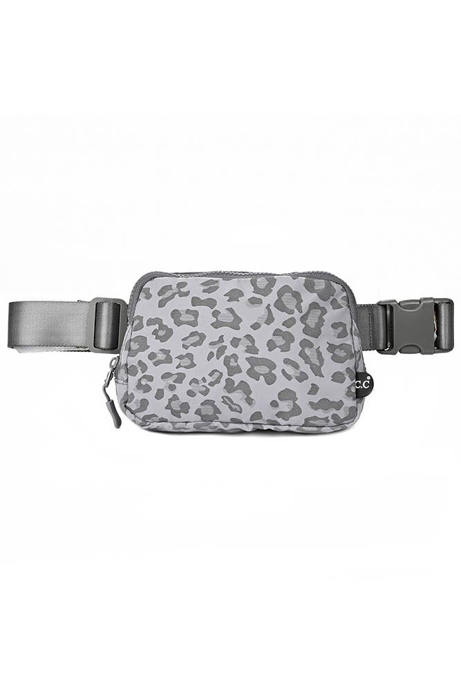 C.C LEOPARD FANNY PACK