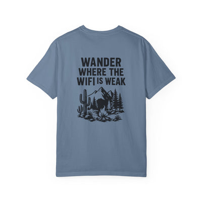 WANDER WHERE THE WIFI IS WEAK