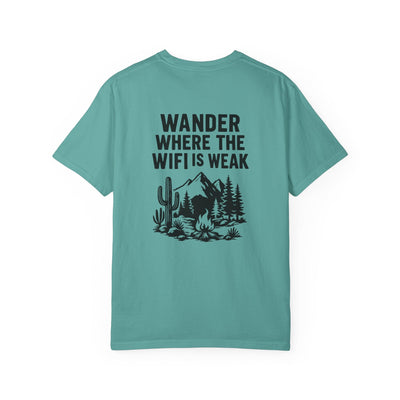 WANDER WHERE THE WIFI IS WEAK
