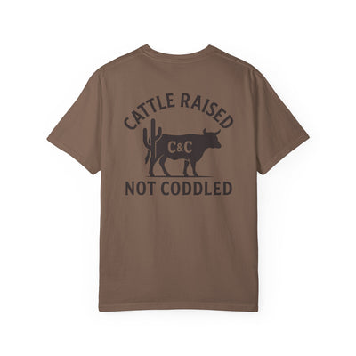 CATTLE RAISED, NOT CODDLED