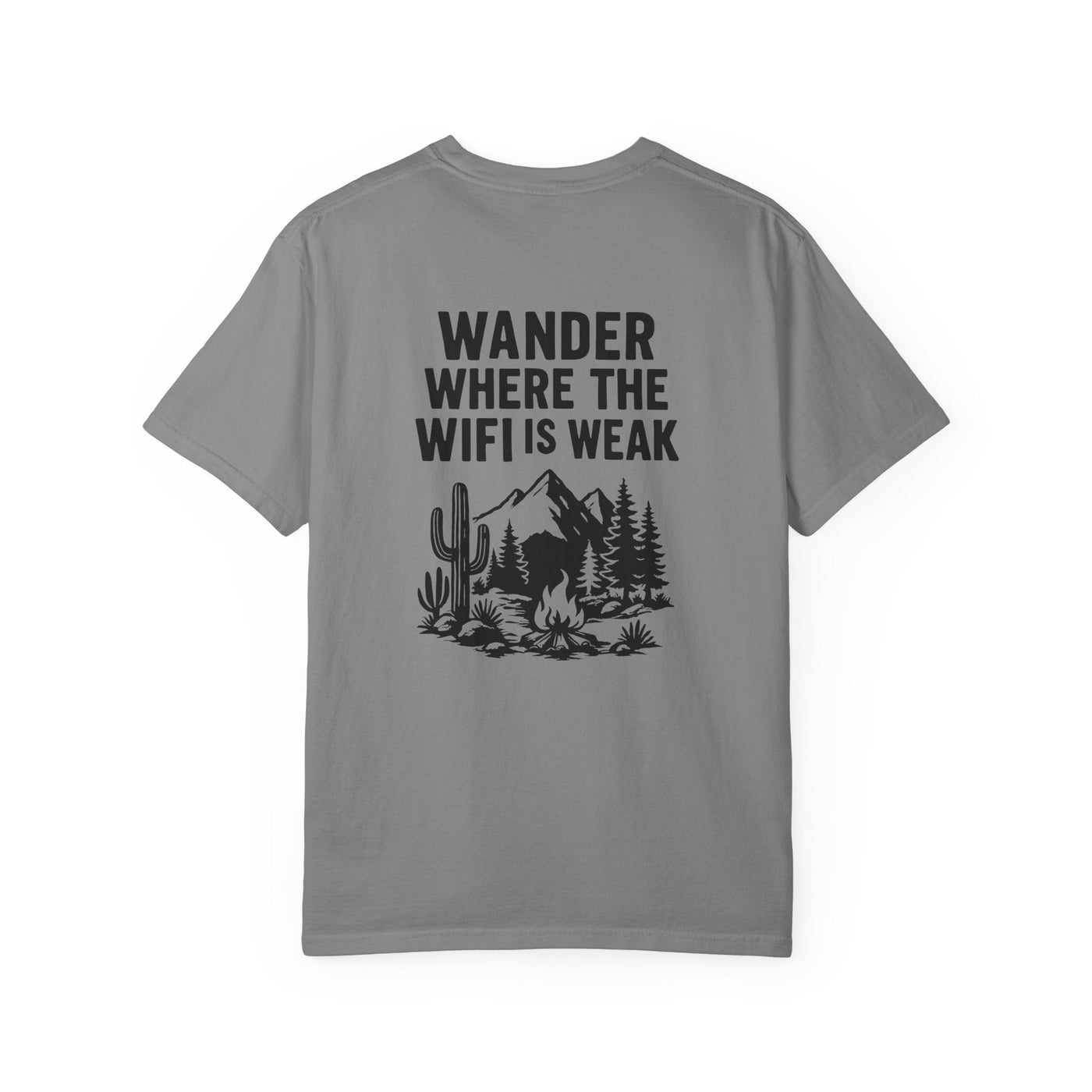 WANDER WHERE THE WIFI IS WEAK