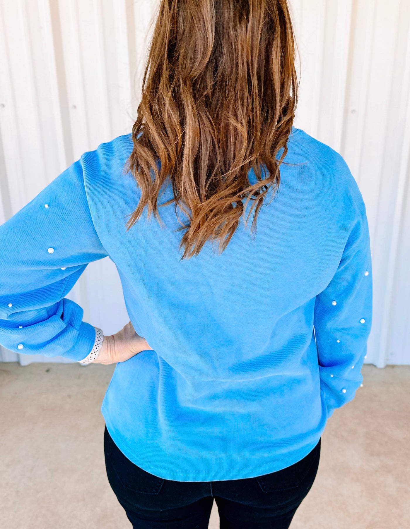 BLUE PEARL SWEATER