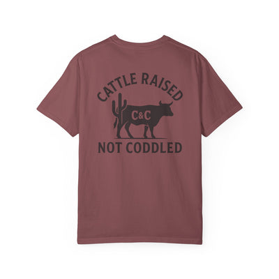 CATTLE RAISED, NOT CODDLED