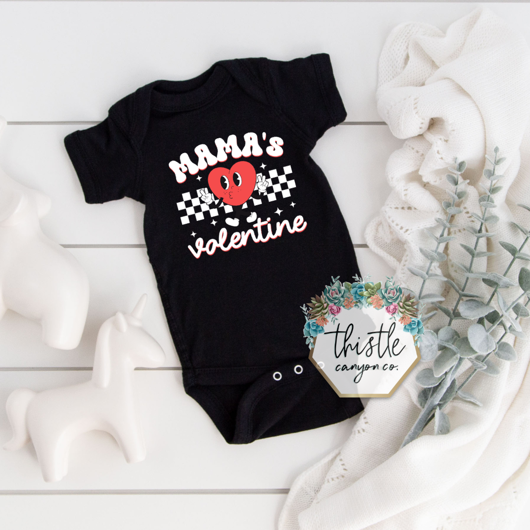 MAMA'S VALENTINE ONESIE