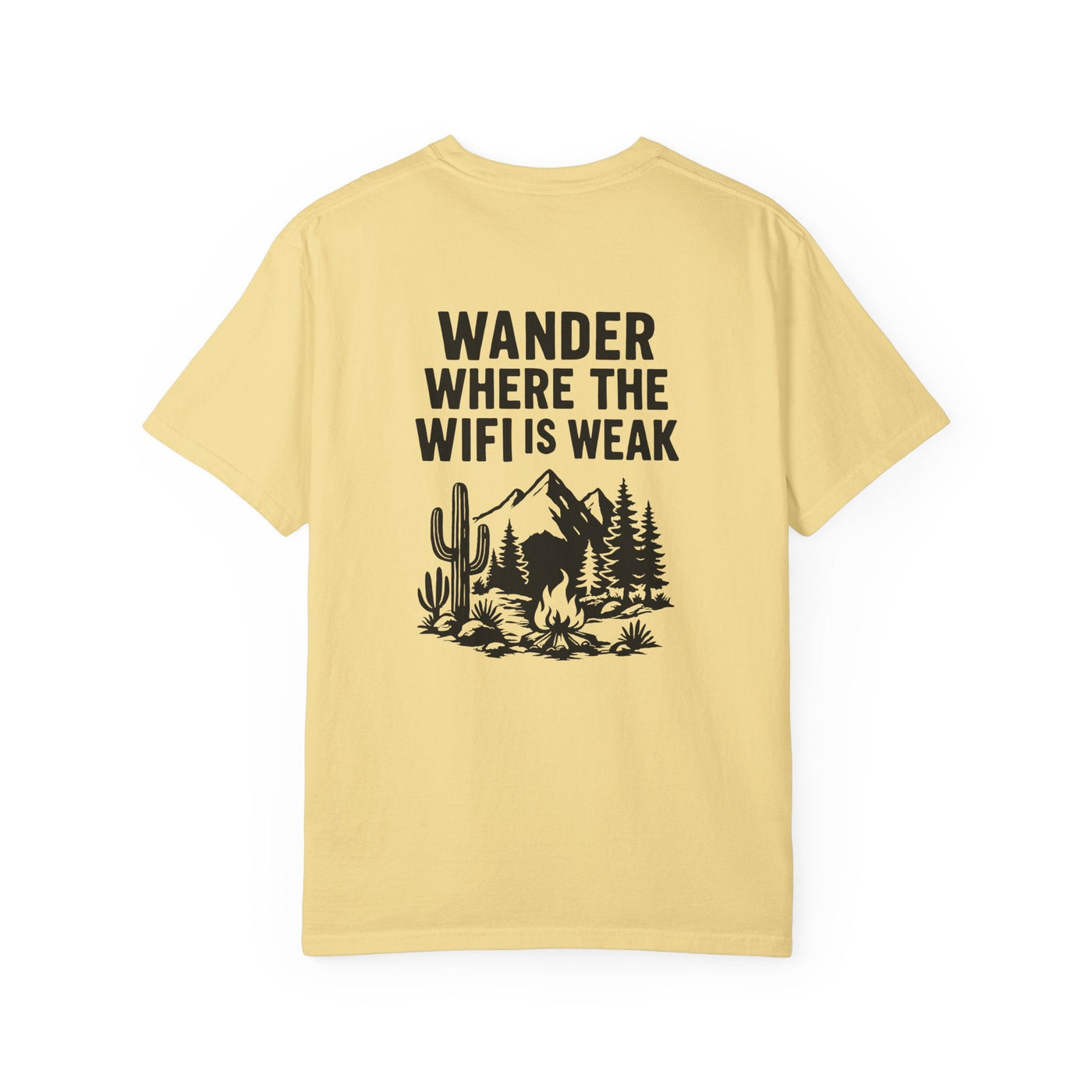 WANDER WHERE THE WIFI IS WEAK
