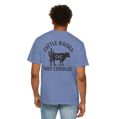 CATTLE RAISED, NOT CODDLED