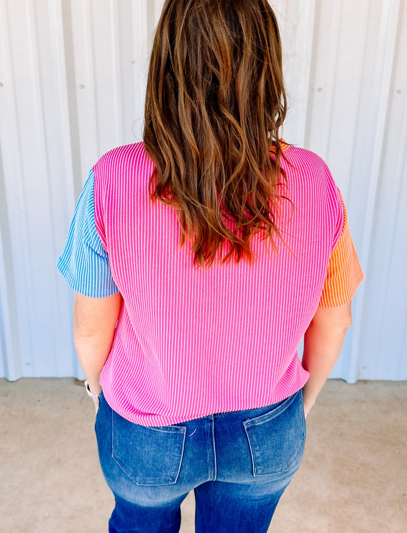 COLORBLOCK CUTIE TEE