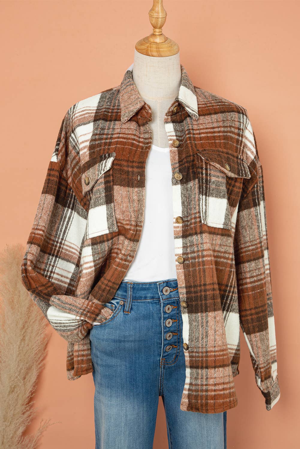 PLAID SHACKET