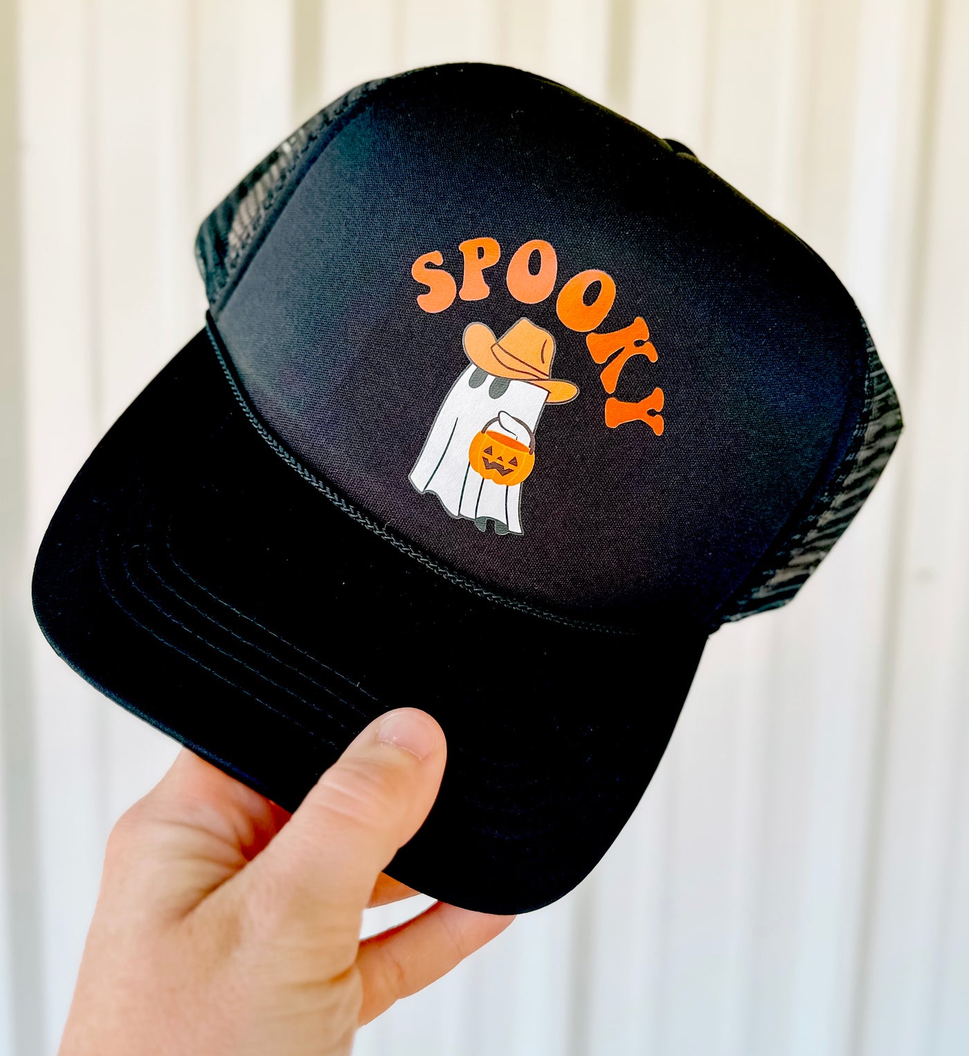 SPOOKY COWBOY GHOST HAT