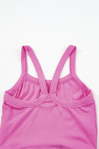 PINK CROPPED CAMI