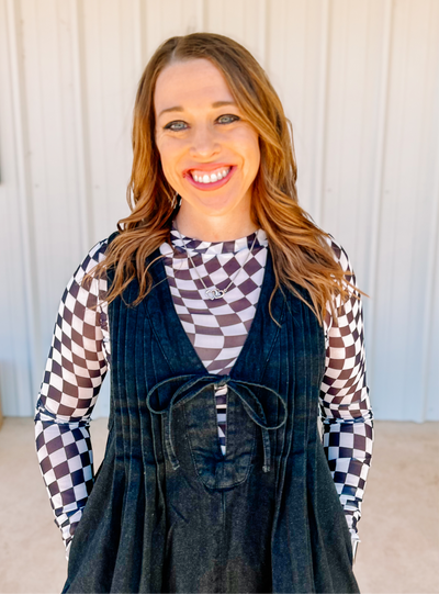 CHECKERED LONG SLEEVE