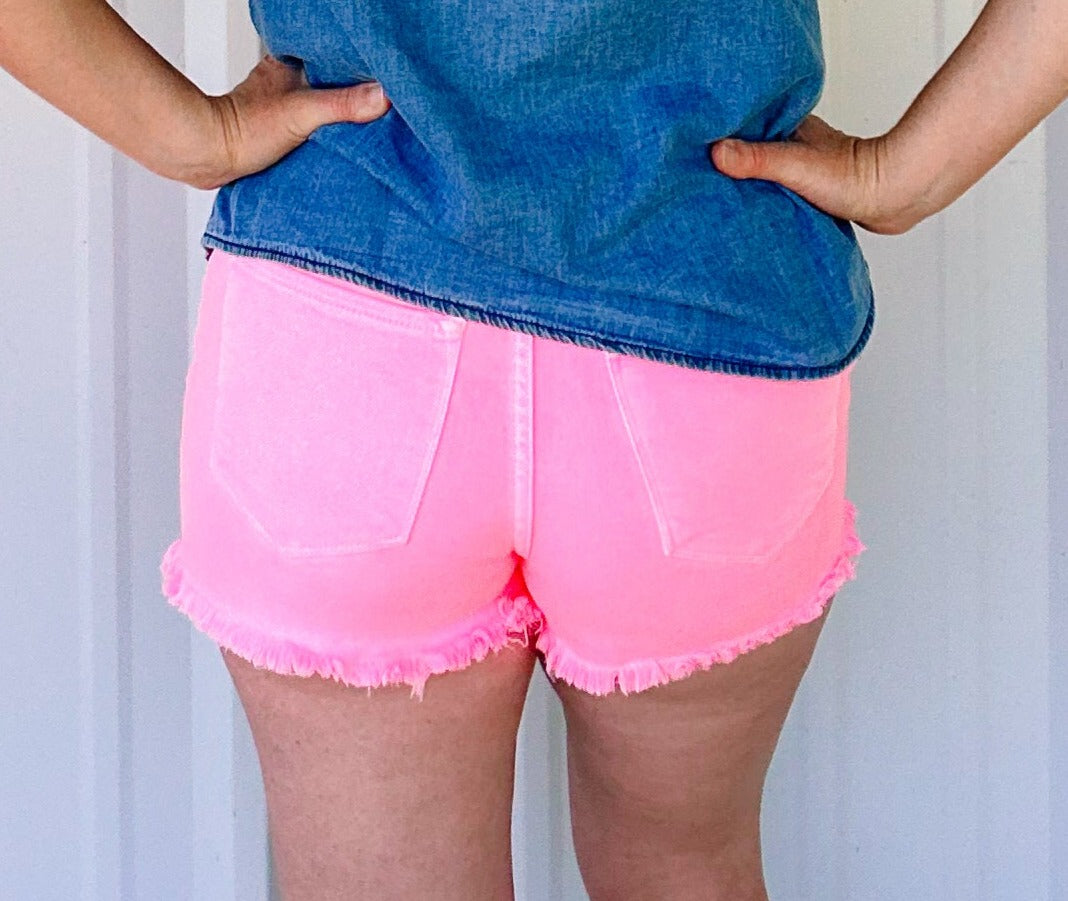 PRETTY IN PINK KANCAN SHORTS