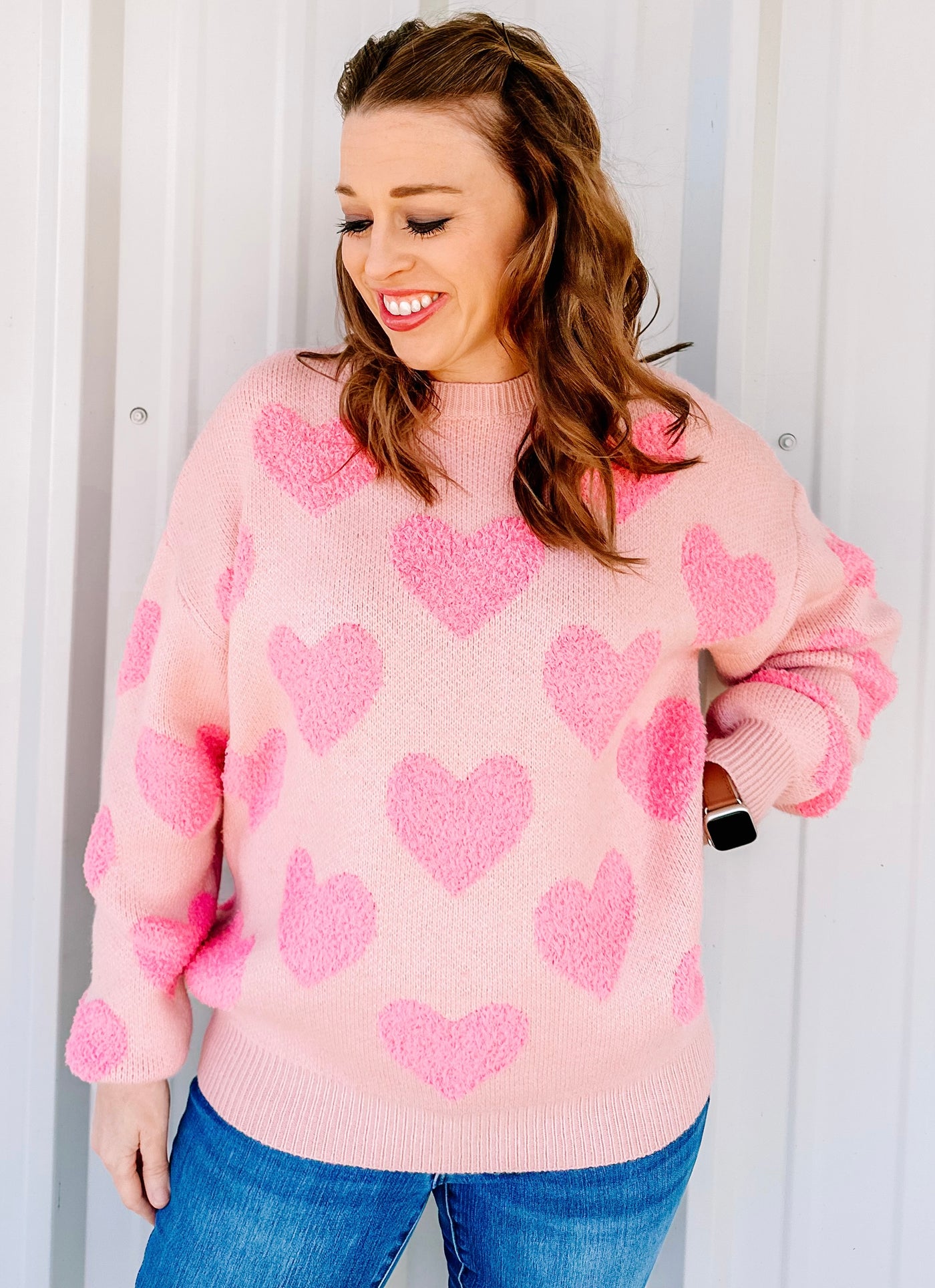 VALENTINE’S HEART SWEATER