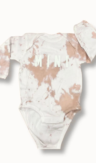 MINI | Light Caramel Tie Dye