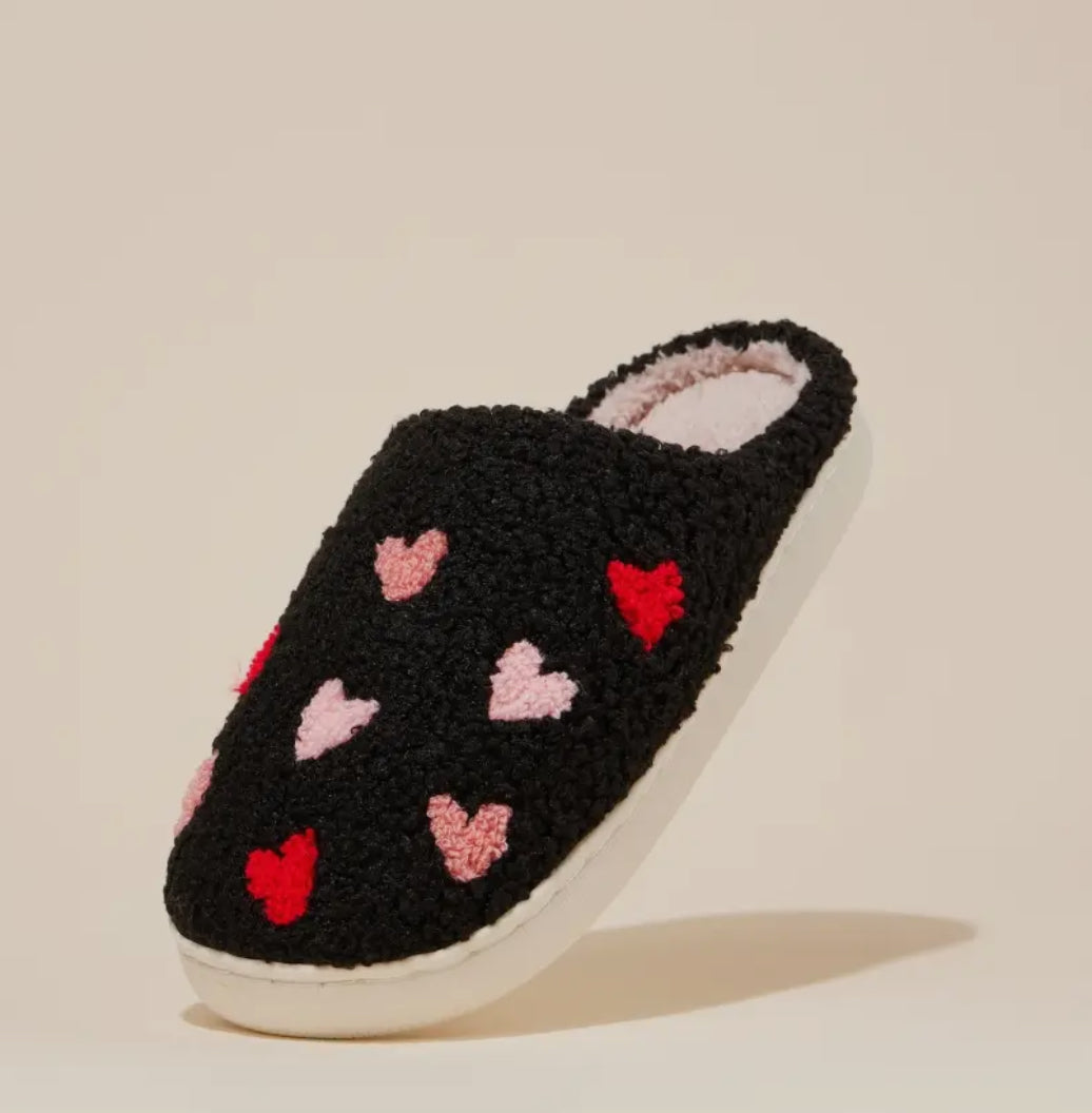 HEART SLIPPERS