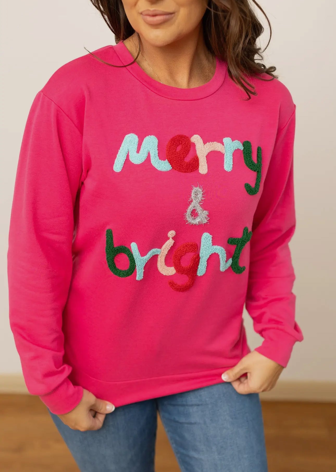 MERRY & BRIGHT PINK