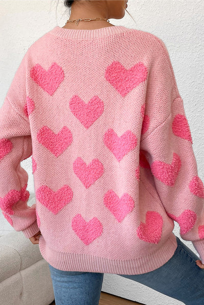 VALENTINE’S HEART SWEATER