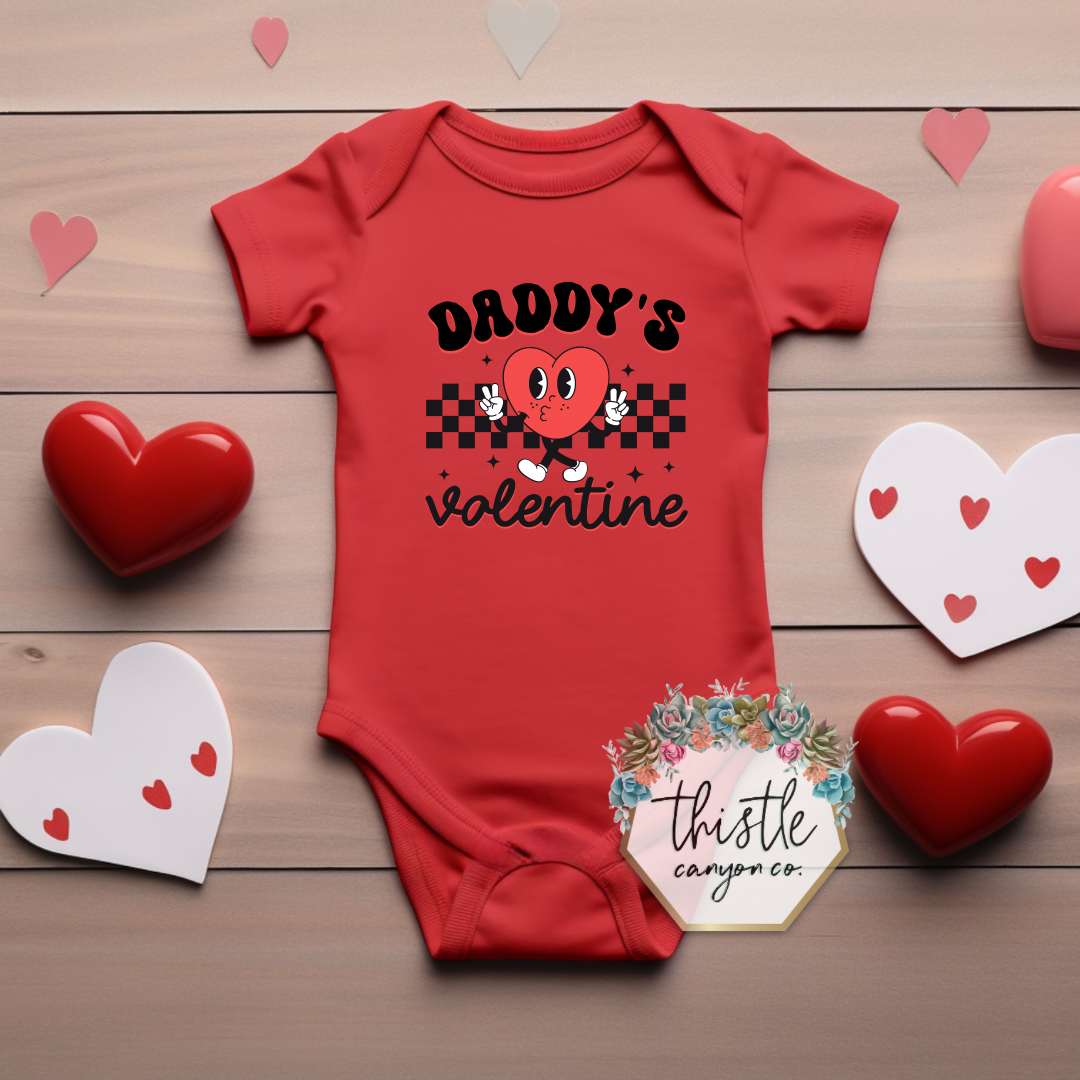 DADDY’S VALENTINE ONESIE