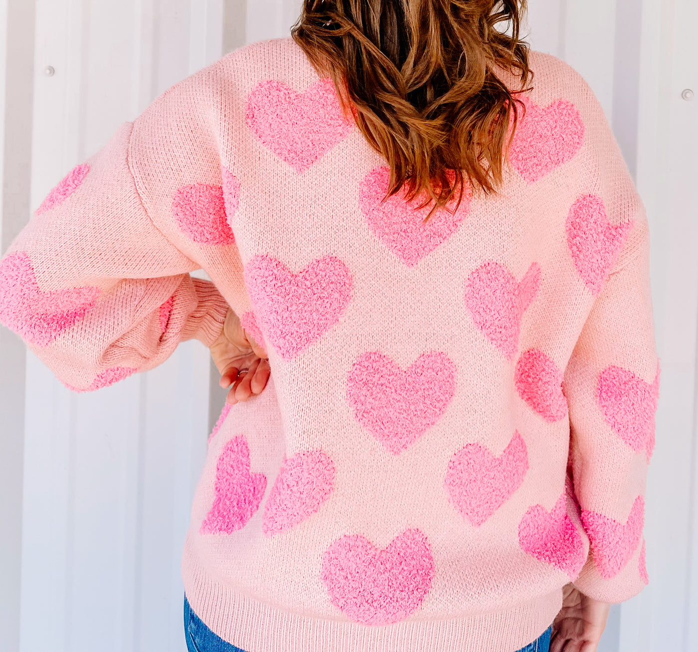 VALENTINE’S HEART SWEATER