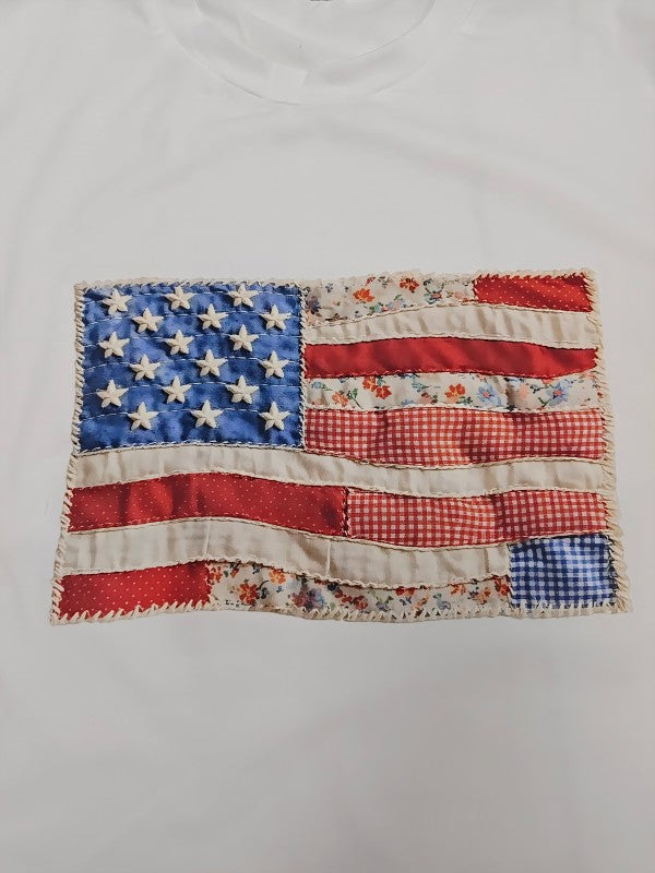 PATCHWORK USA TEE