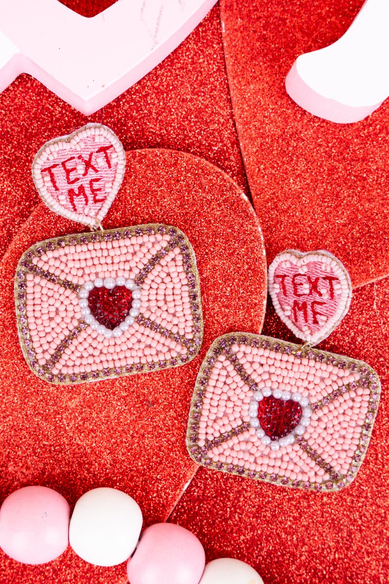 TEXT ME EARRINGS