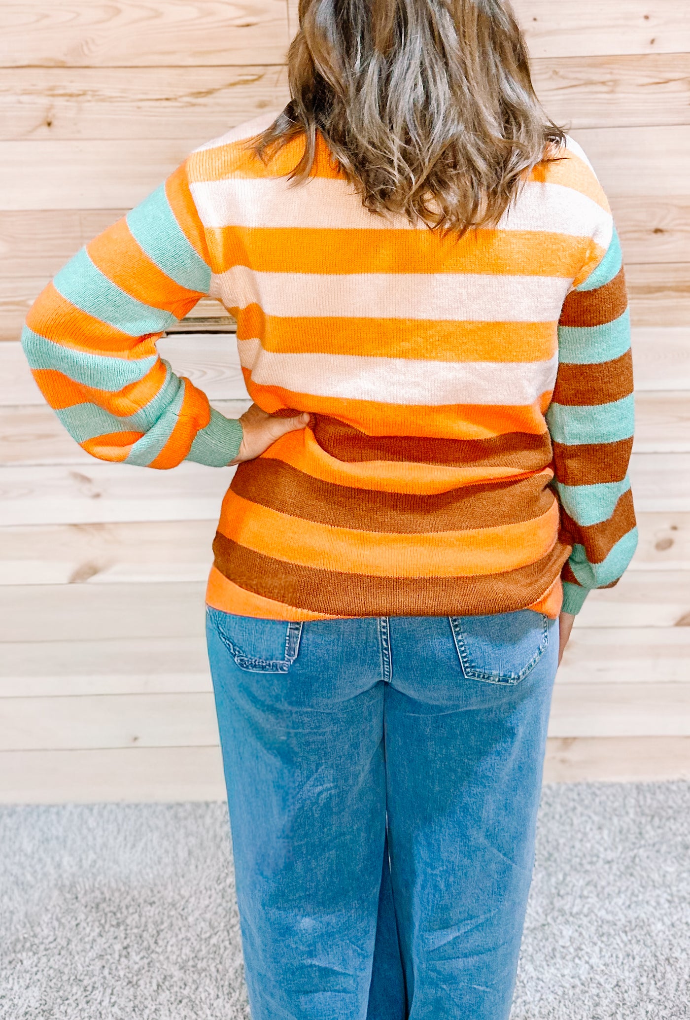 FALL COLORBLOCK SWEATER