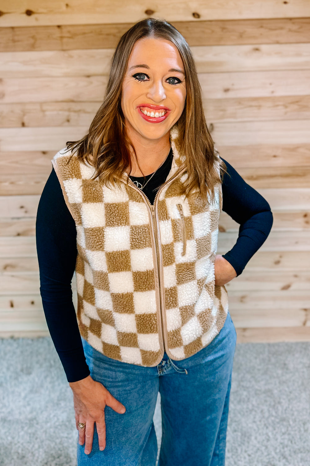 CHECKERED VEST - Thistle Canyon Co.