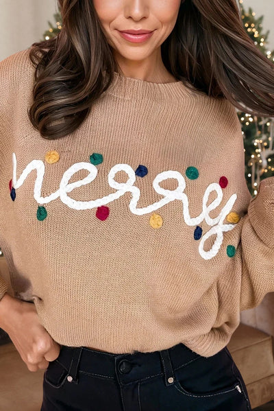 PRE-ORDER: MERRY THREAD SWEATER