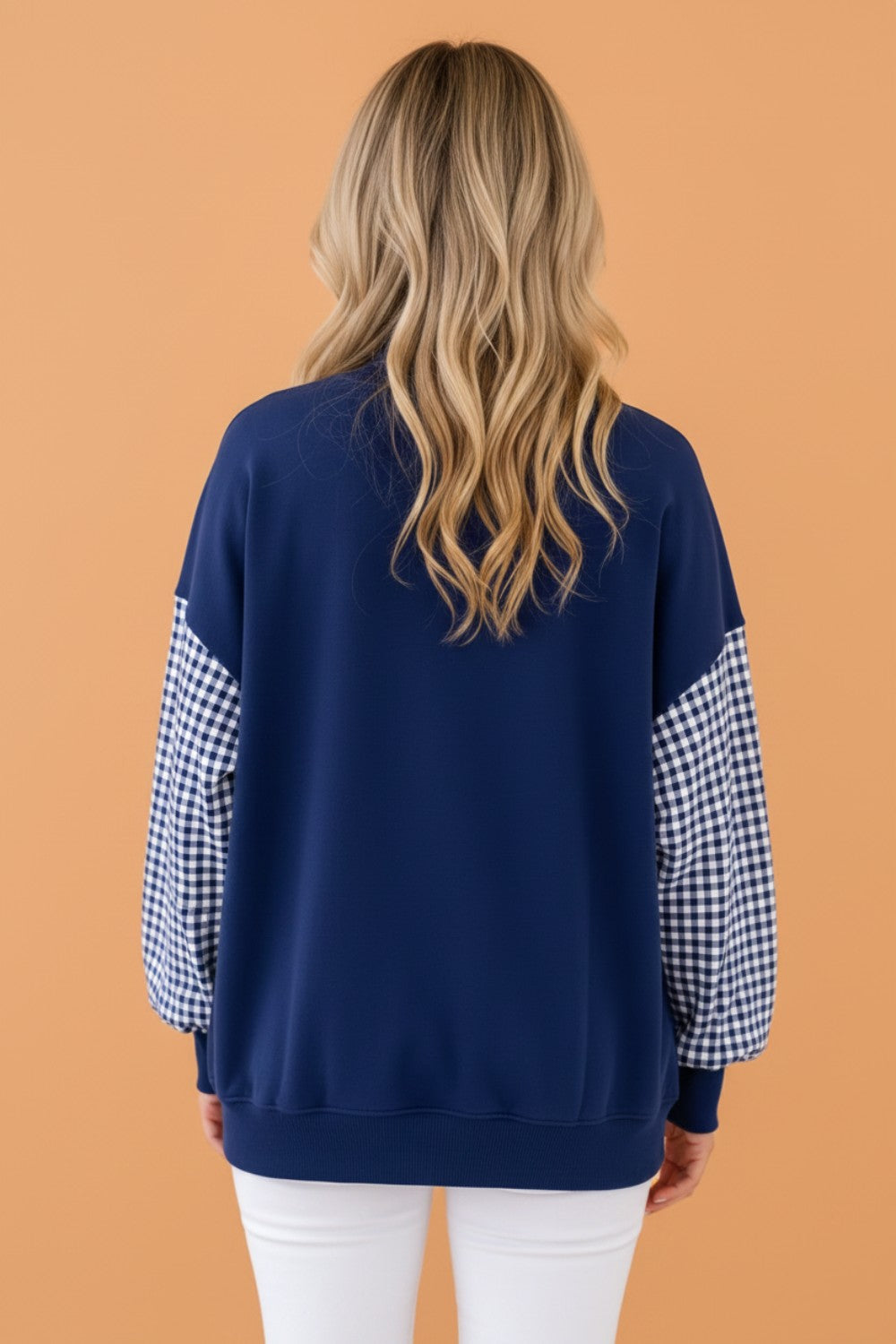 GINGHAM GIRL PULLOVER