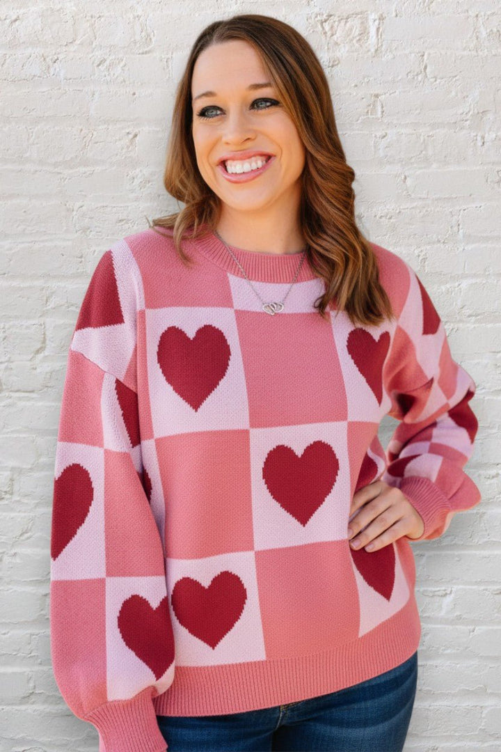 ALL HEARTS SWEATER - Thistle Canyon Co.