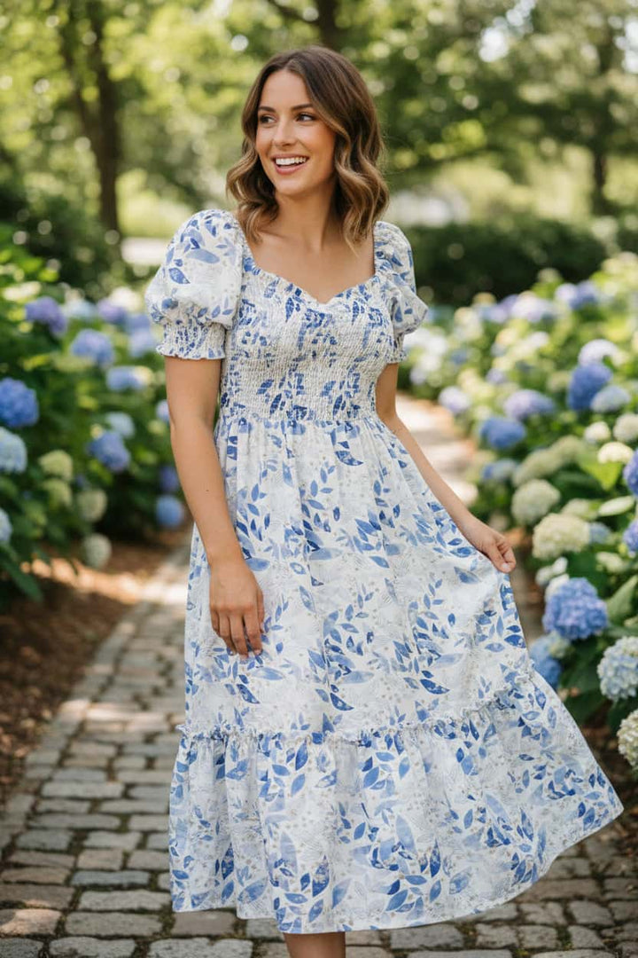 BLUE BEAUTY DRESS - Thistle Canyon Co.