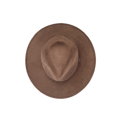 SUEDE TEAR DROP HAT