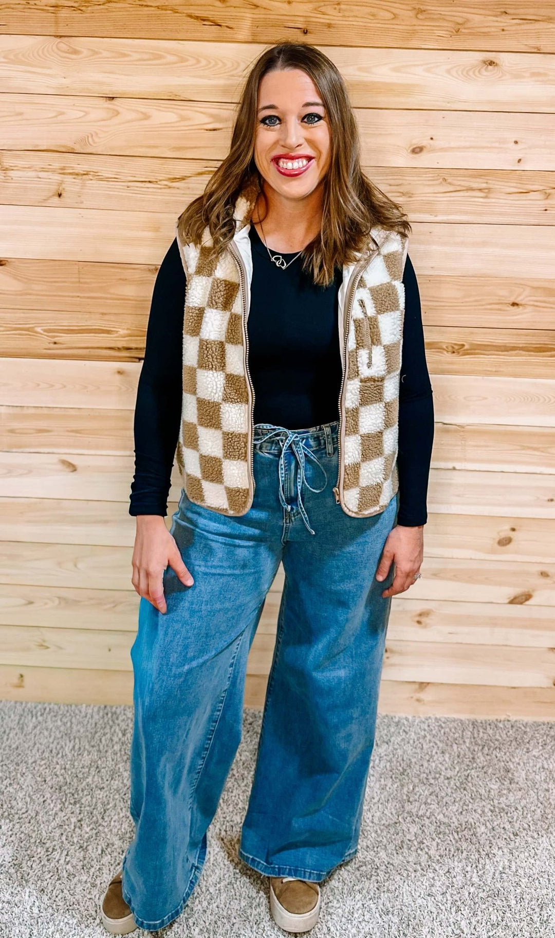 CHECKERED VEST - Thistle Canyon Co.