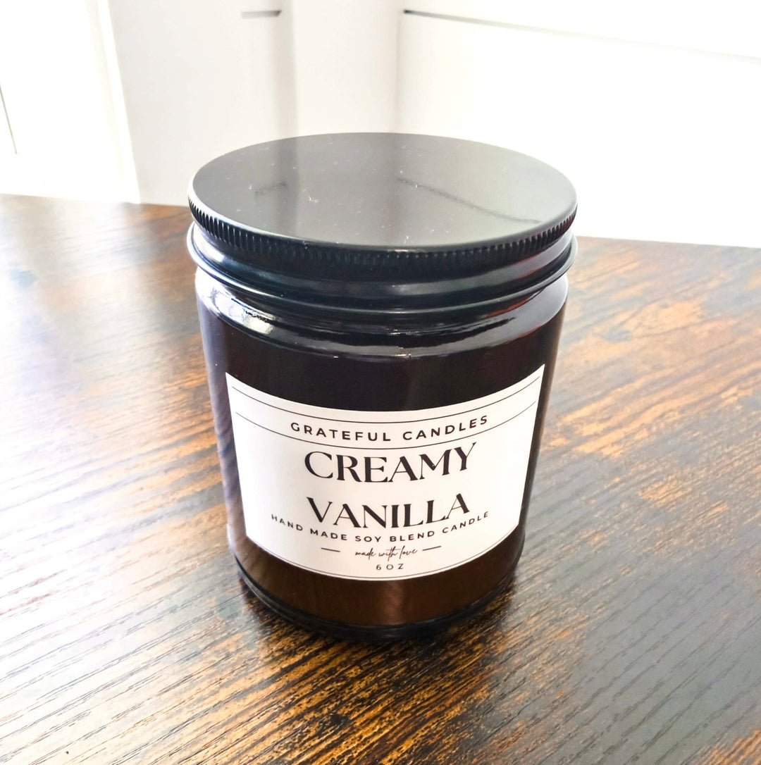 CREAMY VANILLA CANDLE - Thistle Canyon Co.