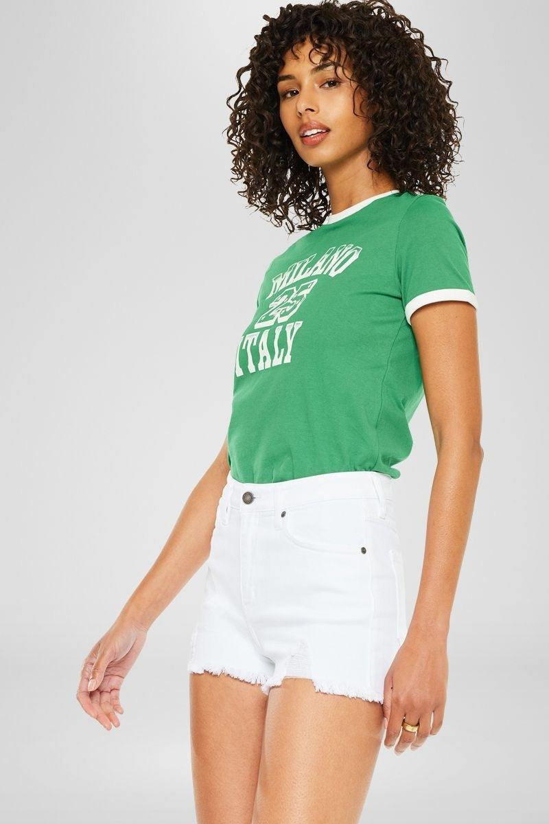 MICHALEA KANCAN SHORTS - White