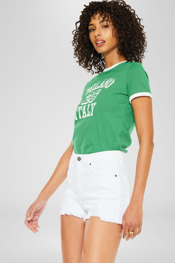 MICHALEA KANCAN SHORTS - White