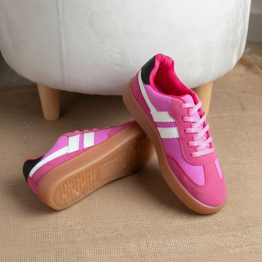 PINK OUT SNEAKERS
