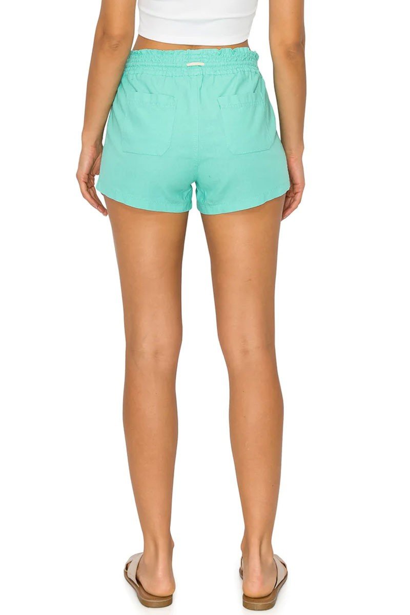 DRAWSTRING LINEN SHORTS - Thistle Canyon Co.