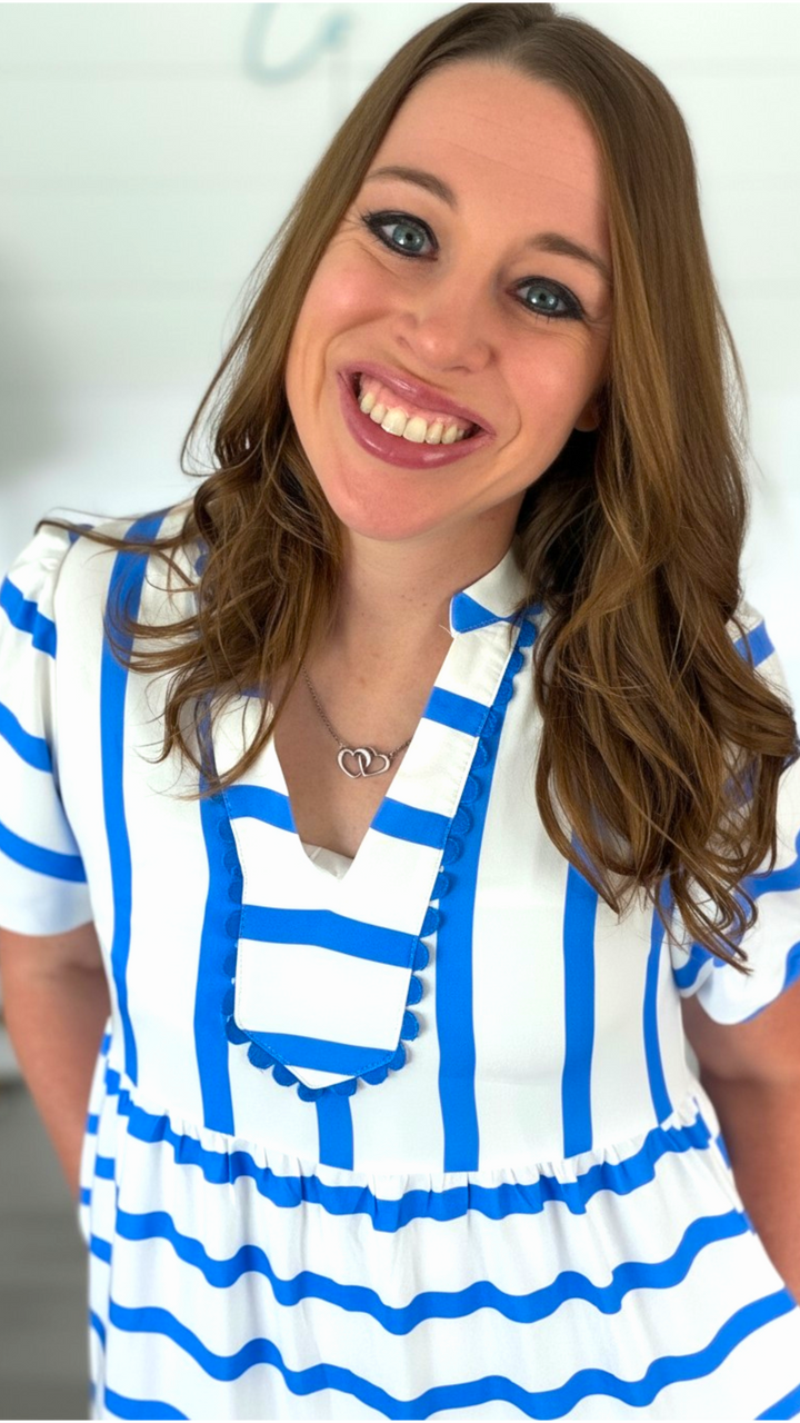 SPRING HARBOR MIDI DRESS